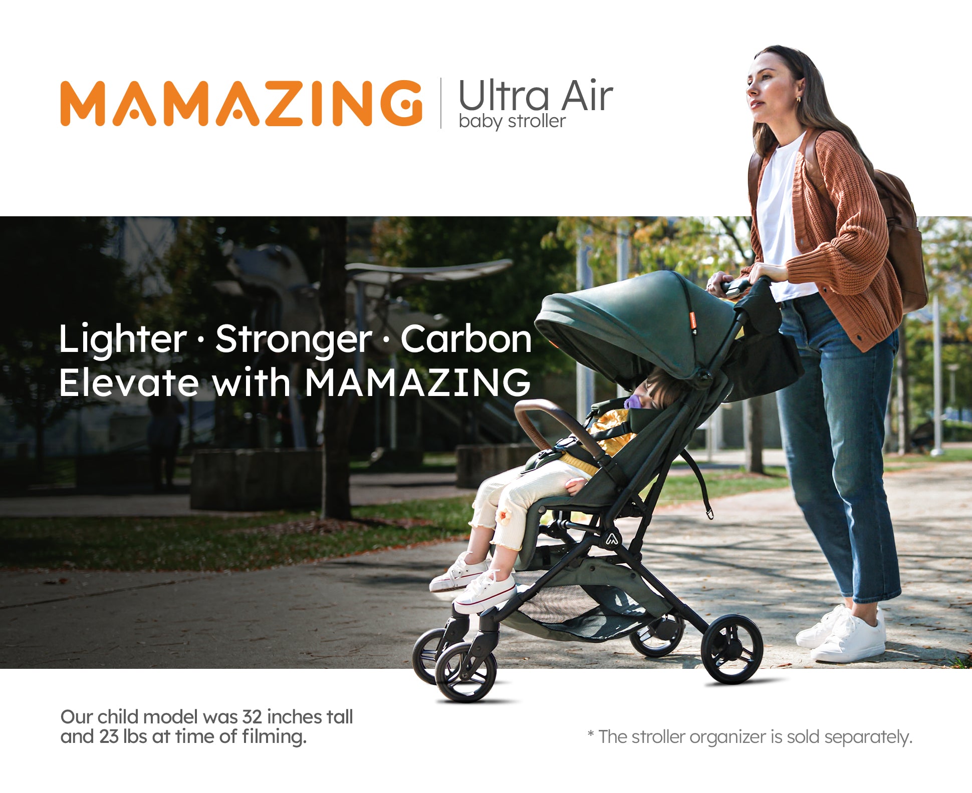 Ultra Air Compact Stroller For Travel MAMAZING STORE