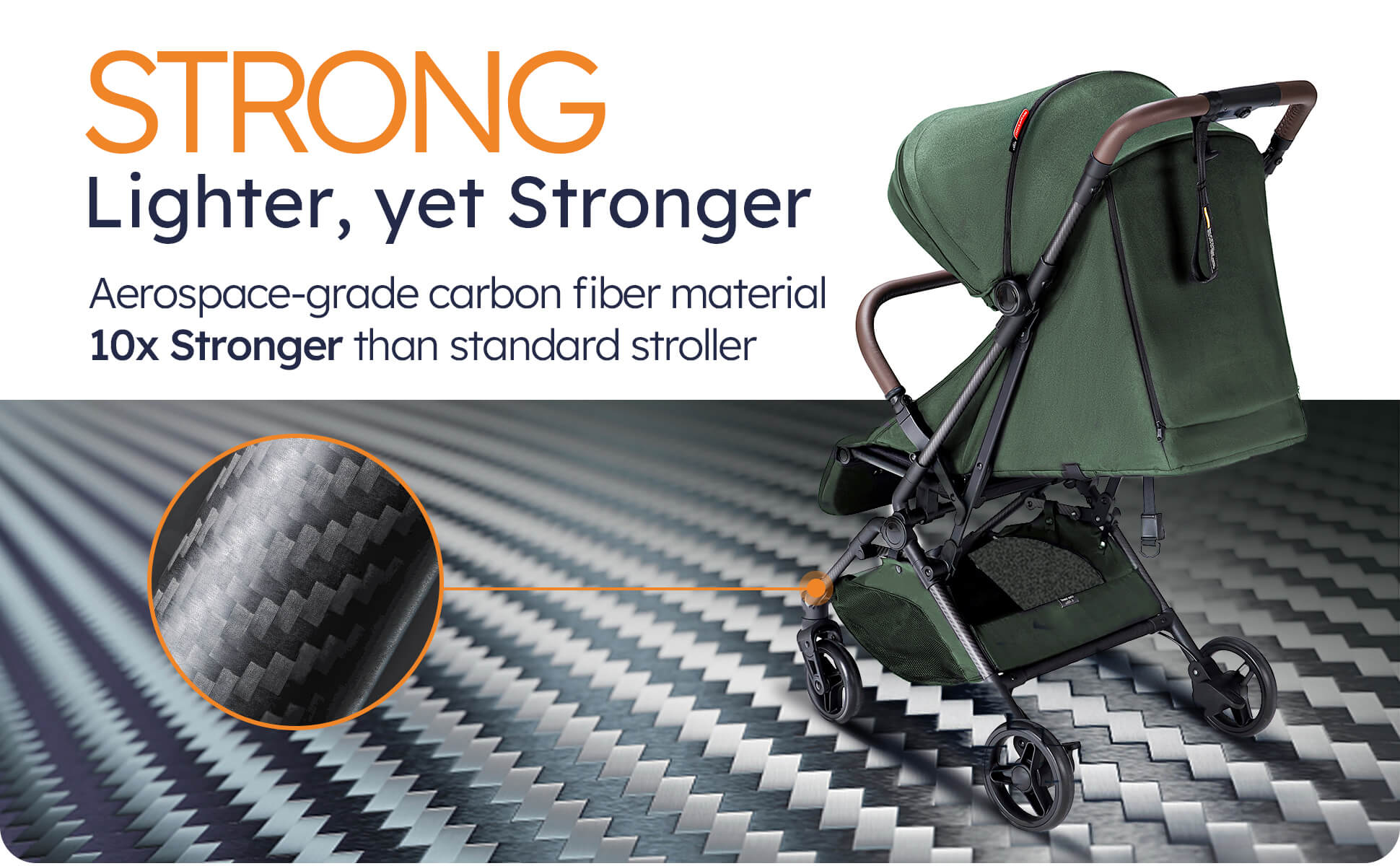 Ultra Air Compact Stroller For Travel MAMAZING STORE